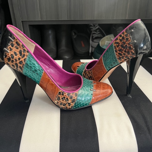Beverly Feldman multi-colour heels ⭐️ - Picture 5 of 5